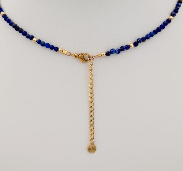 Collier "Coucher de Soleil", Lapis-Lazuli – Image 3