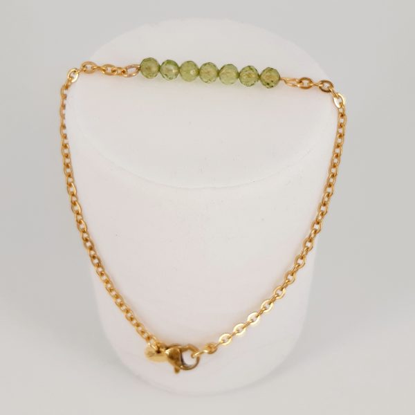 Bracelet "Paysage", Péridot – Image 2