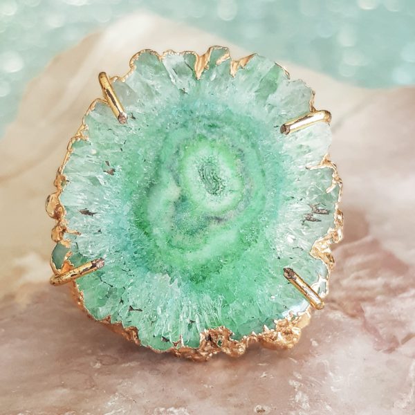 Bague "Lagon", Quartz Solaire – Image 2