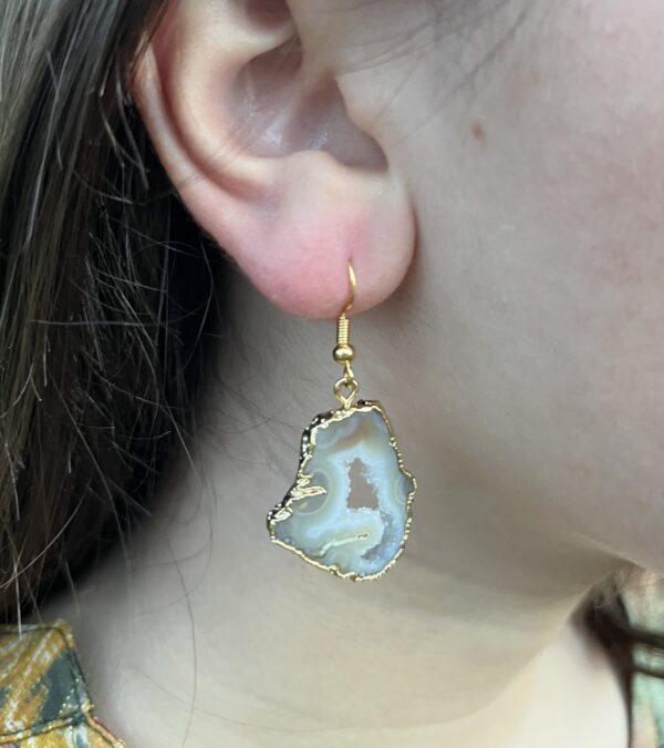 Boucles d'oreilles "Paysage", Quartz – Image 6